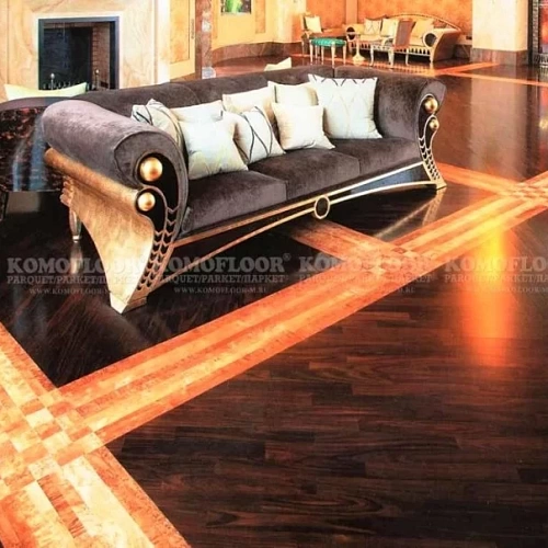 ПАЛИСАНДР N ШТУЧНЫЙ ПАРКЕТ KOMOFLOOR